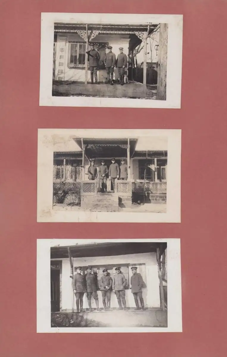 Fotoalbum 1.WK, Ansicht Rumänien, Suraia, Curtea de Arges, 286 Fotografien Deutsche Soldaten im Kriegseinsatz, 34 x 22cm 28