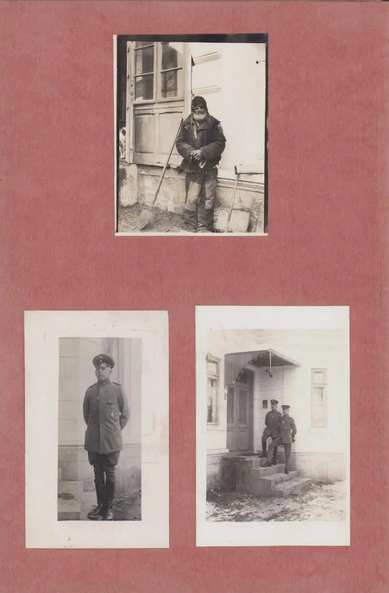 Fotoalbum 1.WK, Ansicht Rumänien, Suraia, Curtea de Arges, 286 Fotografien Deutsche Soldaten im Kriegseinsatz, 34 x 22cm 30