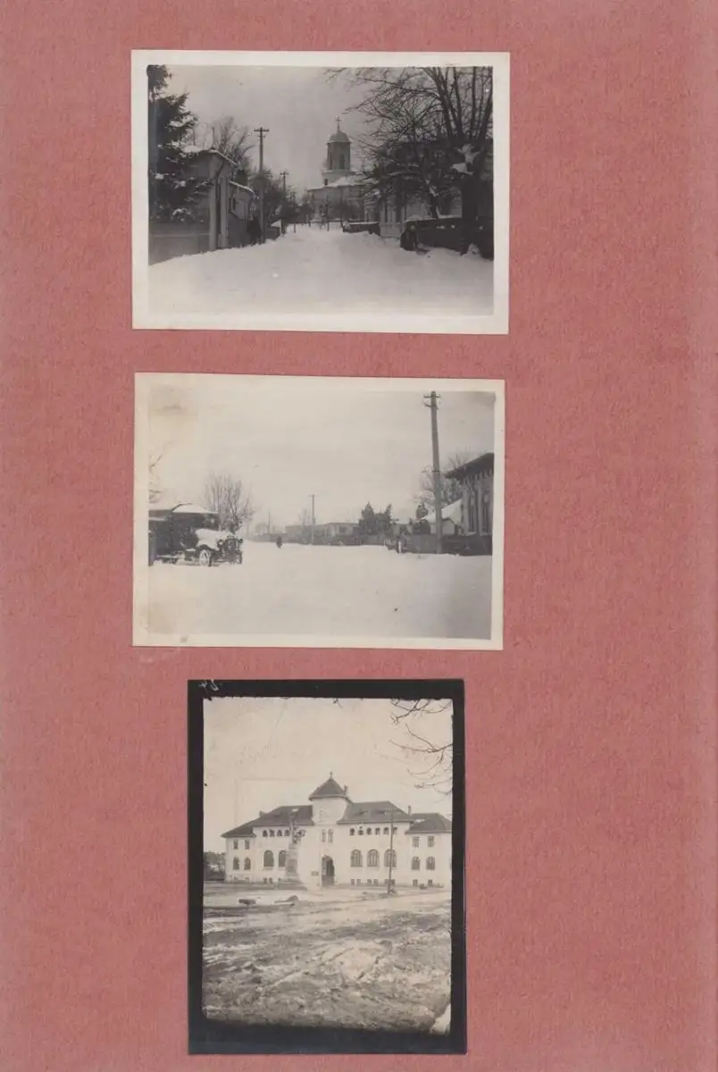 Fotoalbum 1.WK, Ansicht Rumänien, Suraia, Curtea de Arges, 286 Fotografien Deutsche Soldaten im Kriegseinsatz, 34 x 22cm 34