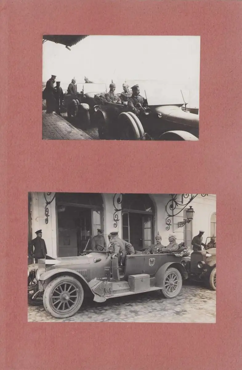 Fotoalbum 1.WK, Ansicht Rumänien, Suraia, Curtea de Arges, 286 Fotografien Deutsche Soldaten im Kriegseinsatz, 34 x 22cm 39
