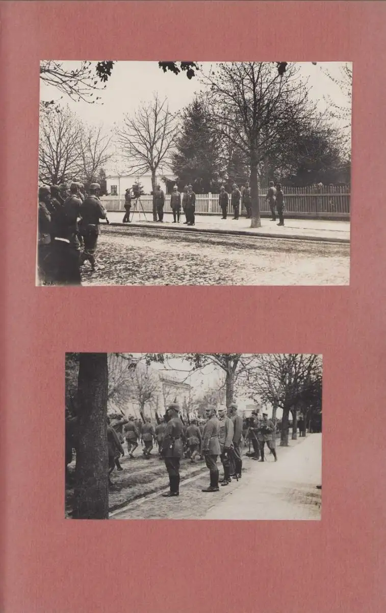 Fotoalbum 1.WK, Ansicht Rumänien, Suraia, Curtea de Arges, 286 Fotografien Deutsche Soldaten im Kriegseinsatz, 34 x 22cm 41