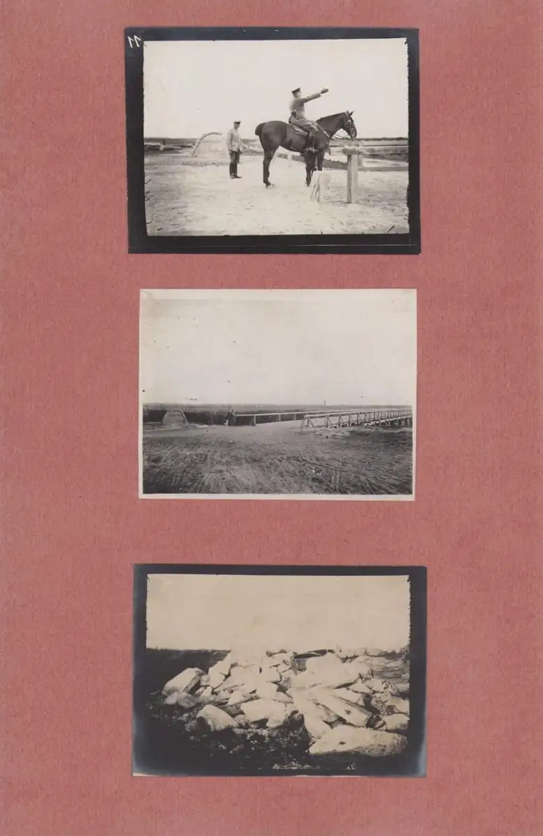 Fotoalbum 1.WK, Ansicht Rumänien, Suraia, Curtea de Arges, 286 Fotografien Deutsche Soldaten im Kriegseinsatz, 34 x 22cm 46