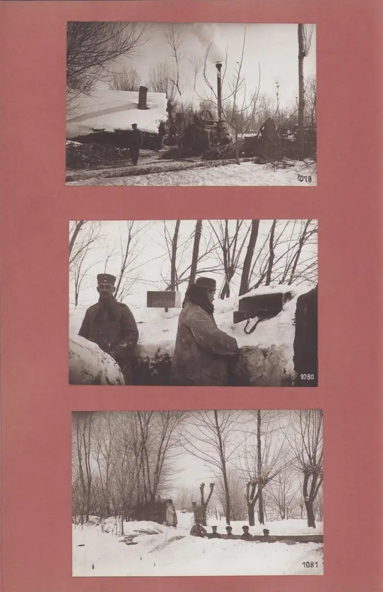 Fotoalbum 1.WK, Ansicht Rumänien, Suraia, Curtea de Arges, 286 Fotografien Deutsche Soldaten im Kriegseinsatz, 34 x 22cm 52