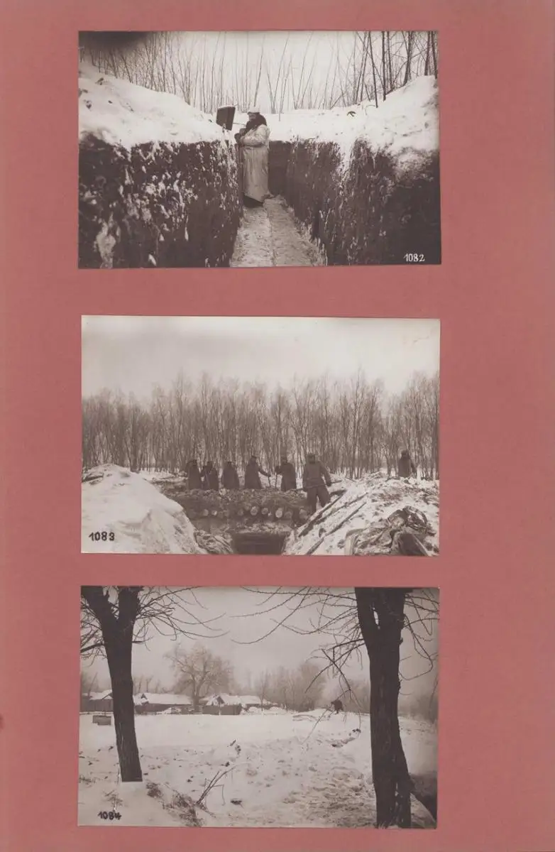 Fotoalbum 1.WK, Ansicht Rumänien, Suraia, Curtea de Arges, 286 Fotografien Deutsche Soldaten im Kriegseinsatz, 34 x 22cm 53