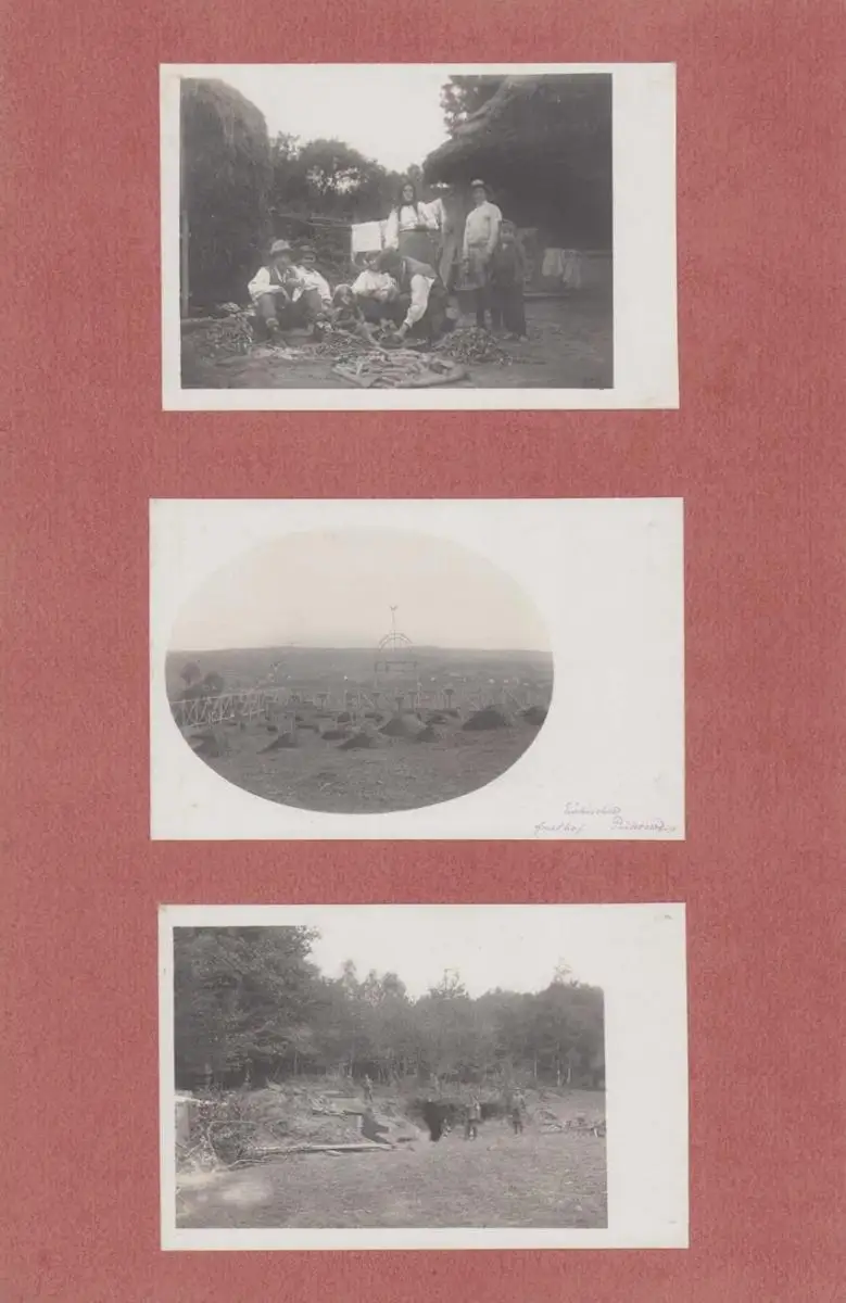 Fotoalbum 1.WK, Ansicht Rumänien, Suraia, Curtea de Arges, 286 Fotografien Deutsche Soldaten im Kriegseinsatz, 34 x 22cm 6