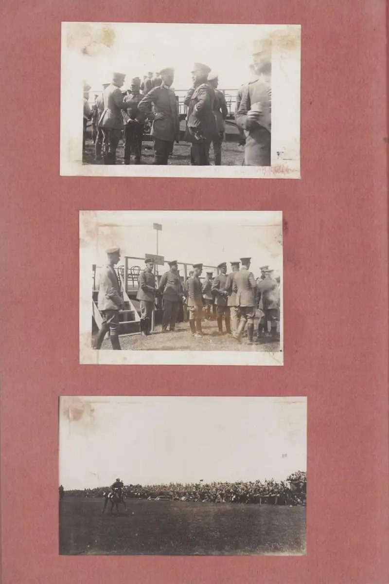 Fotoalbum 1.WK, Ansicht Rumänien, Suraia, Curtea de Arges, 286 Fotografien Deutsche Soldaten im Kriegseinsatz, 34 x 22cm 64