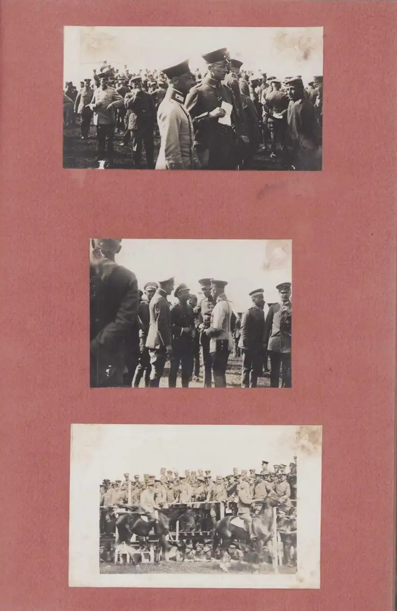 Fotoalbum 1.WK, Ansicht Rumänien, Suraia, Curtea de Arges, 286 Fotografien Deutsche Soldaten im Kriegseinsatz, 34 x 22cm 65