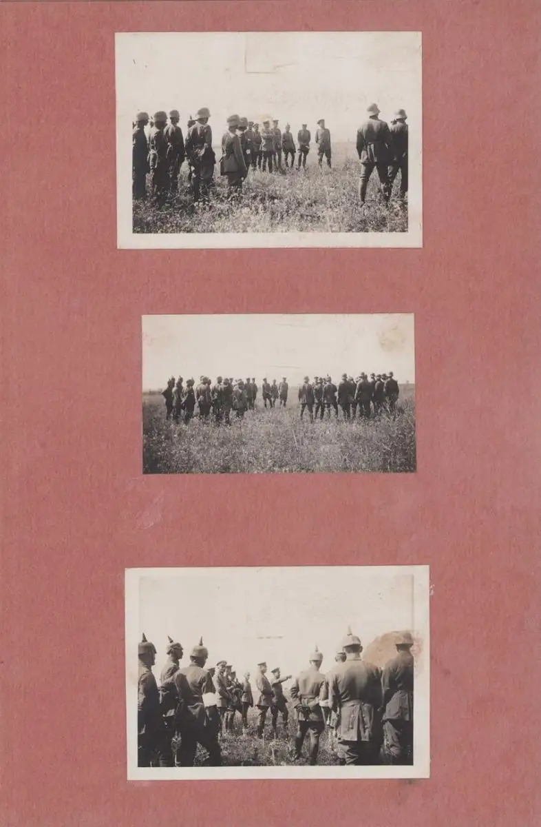 Fotoalbum 1.WK, Ansicht Rumänien, Suraia, Curtea de Arges, 286 Fotografien Deutsche Soldaten im Kriegseinsatz, 34 x 22cm 77