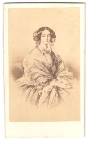 Fotografie Portrait Helene zu Mecklenburg-Schwerin Duchesse d'Orlean