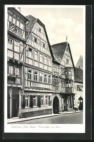 AK Ochsenfurt /Main, Gasthaus zum Anker