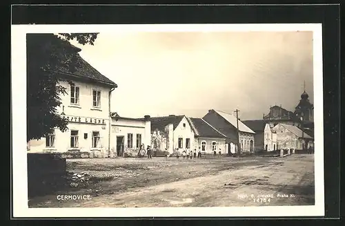 AK Cerhovice, Geschäft an der Hauptstrasse