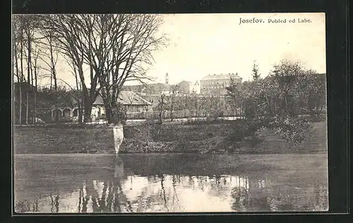 AK Josefstadt / Josefov / Jaromer, Pohled od Labe