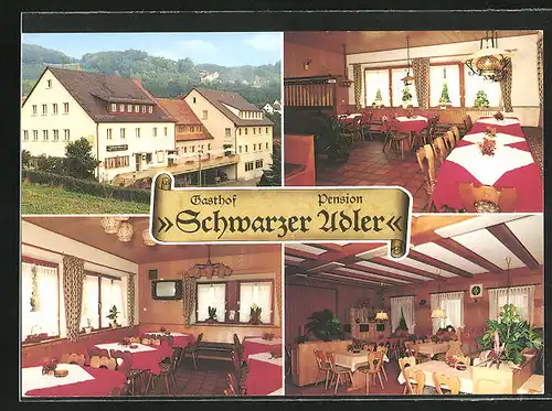 AK Schnaittach-Osternohe, Gasthof-Pension Schwarzer Adler
