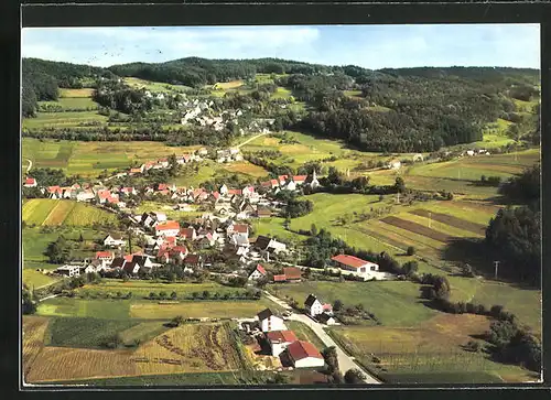 AK Osternohe, Totalansicht aus der Vogelschau