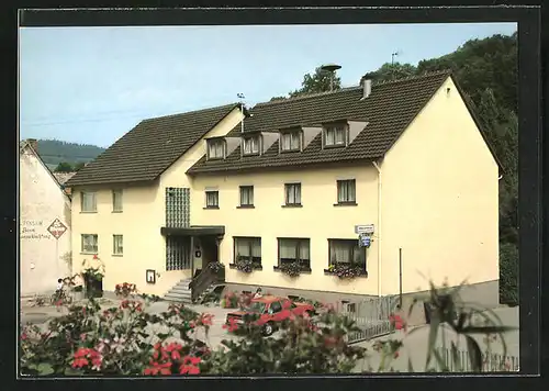 AK Frammersbach, Gasthaus u. Pension Zum grünen Baum