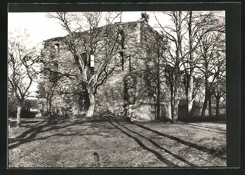 AK Aura bei Bad Kissingen, Ruine Aura