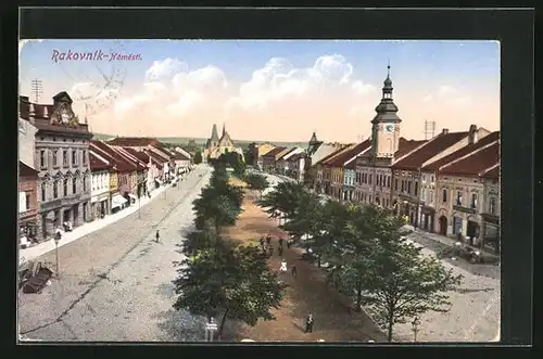 AK Rakovnik, Radnice, namesti