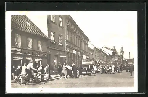 AK Rakovnik, Belebte Geschäftsstrasse