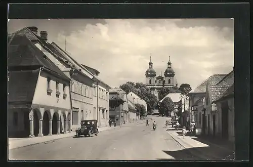 AK Rozdalovice, Husova ulice okr. Jicin