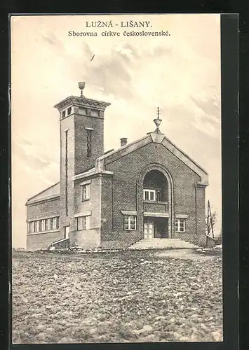 AK Luzna /Lisany, Sborovna cirkve ceskoslovenské, Kirche