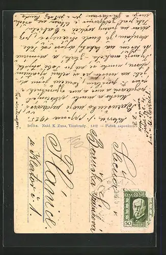 AK Milowitz / Milovice, Vojensky Tábor, Denkmal, Militärlager