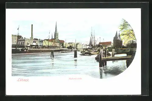 AK Lübeck, Hafenpartie, Holstentor