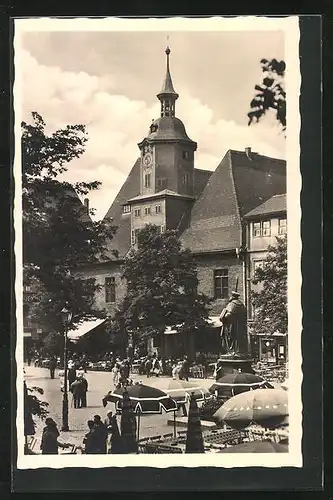 AK Jena, Hanfried mit Rathaus