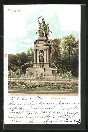 AK Hannover, Kriegerdenkmal