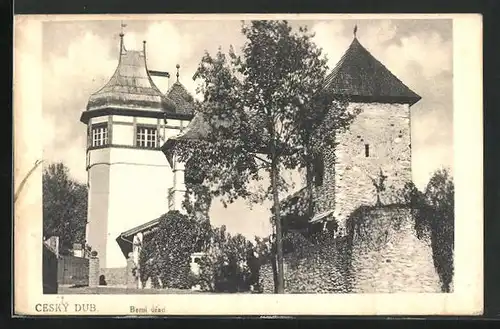 AK Ceský Dub, Alter und neuer Kirchbau