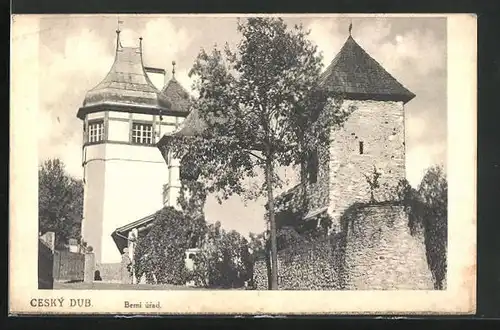 AK Ceský Dub, Alter und neuer Kirchbau