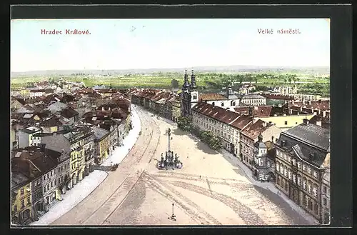 AK Königgrätz / Hradec Kralove, Velké namesti