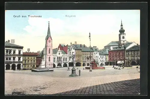 AK Trautenau / Trutnov, Ringplatz