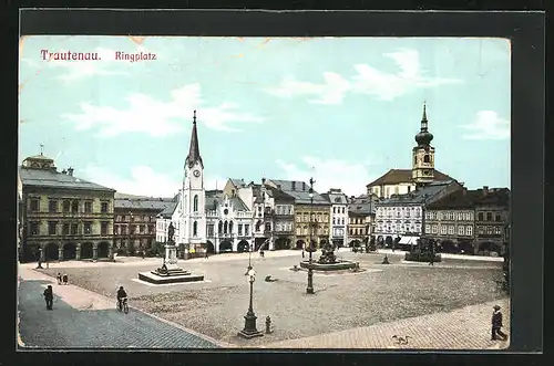 AK Trautenau / Trutnov, Ringplatz