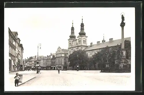 AK Königgrätz / Hradec Kralove, Námesti
