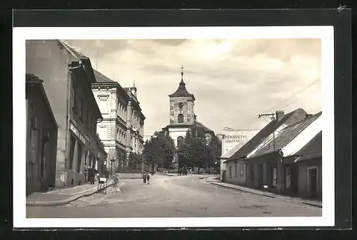 AK Vysoké Veseli, Strassenansicht