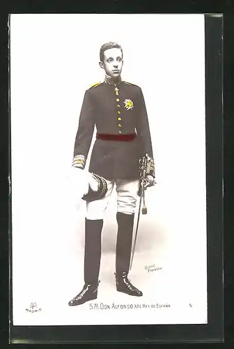 AK S. M. Don Alfonso XIII, Rey de Espana