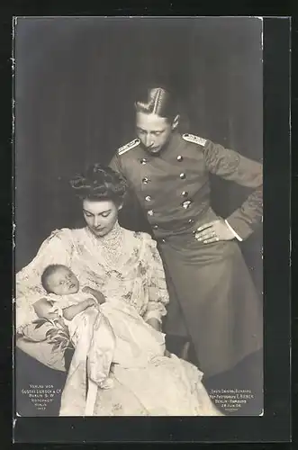 AK Kronprinz Wilhelm von Preussen mit Familie