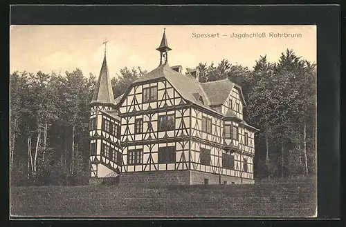 AK Rohrbrunn / Spessart, Jagdschloss