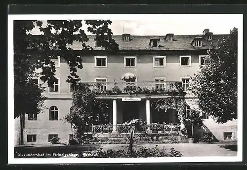 AK Alexandersbad / Fichtelgebirge, am Kurhaus