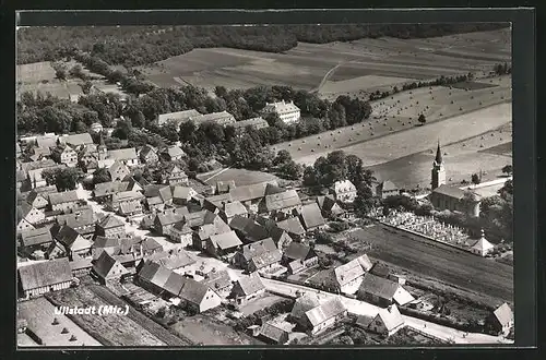 AK Ullstadt / Mfr., Luftaufnahme
