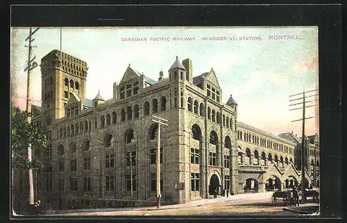 AK Montreal, Canadian Pacific Railway at Windsor St. Station