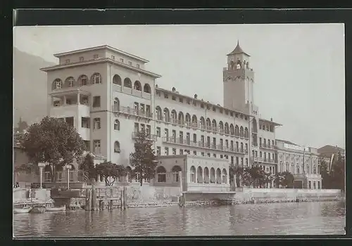 Foto-AK Gardone, Grand Hotel, Wilhelm Müller