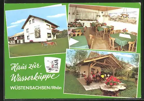 AK Wüstensachsen /Rhön, Gasthaus Haus zur Wasserkuppe