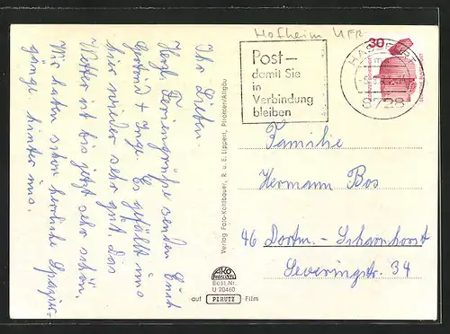 AK Birkenfeld /Ufr., Kirche, Totalansicht