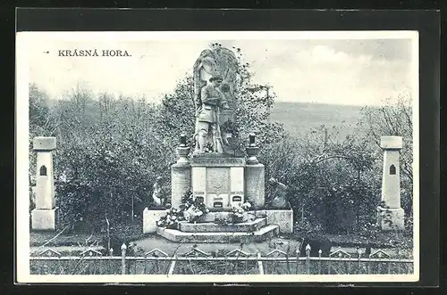 AK Krasna Hora, Denkmal