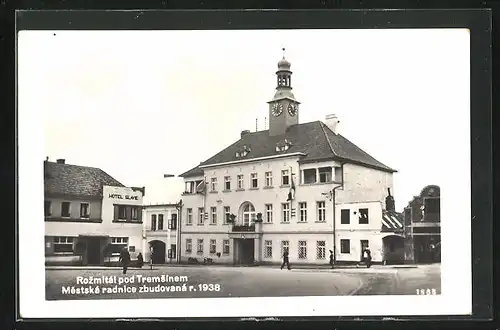 AK Rozmital pod Tremsinem, Mestska radnice zbudovana r. 1938