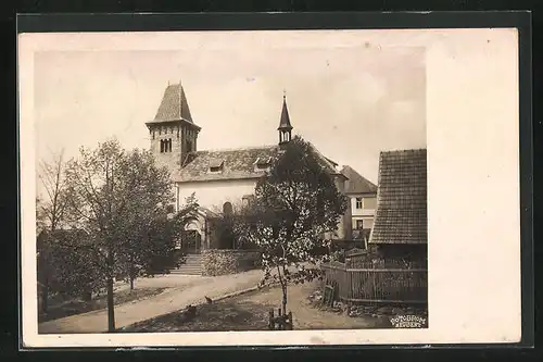 AK Pertoltice, Kirche im Ortskern