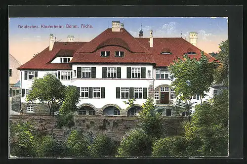 AK Böhm. Aicha, Deutsches Kinderheim