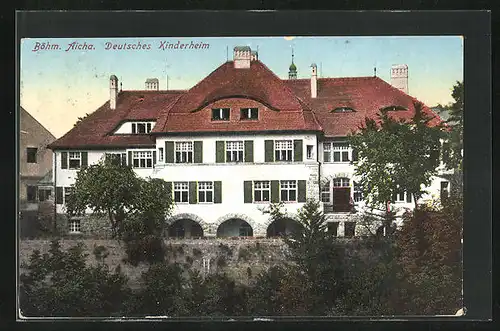 AK Böhm. Aicha, Deutsches Kinderheim