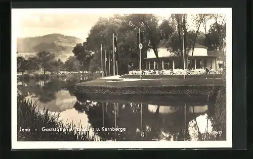 AK Jena, Gasthaus im Paradies und Kernberge